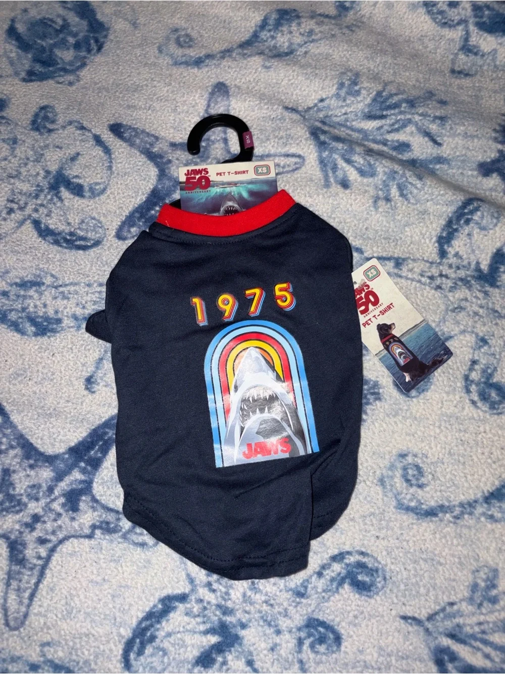 Xs jaws pet t-shirt